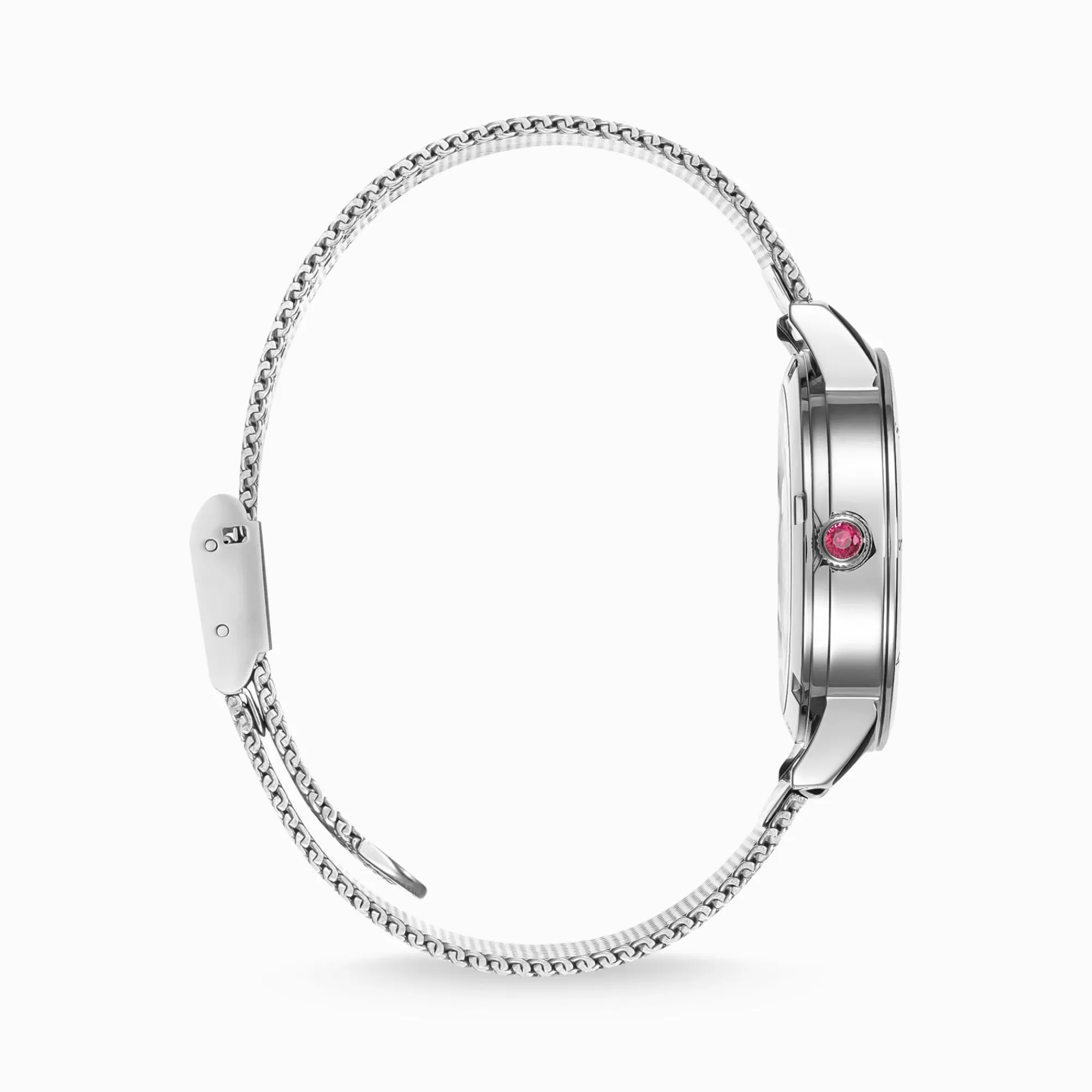 Flash Sale Reloj para señora serpiente óptica 3D color plata Mujer Relojes | Relojes Para Mujer